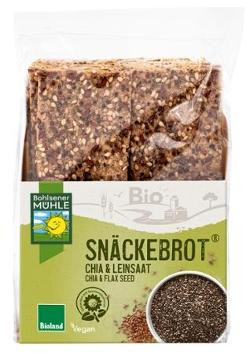 Produktfoto zu Snäckebrot Chia Leinsaat 200g