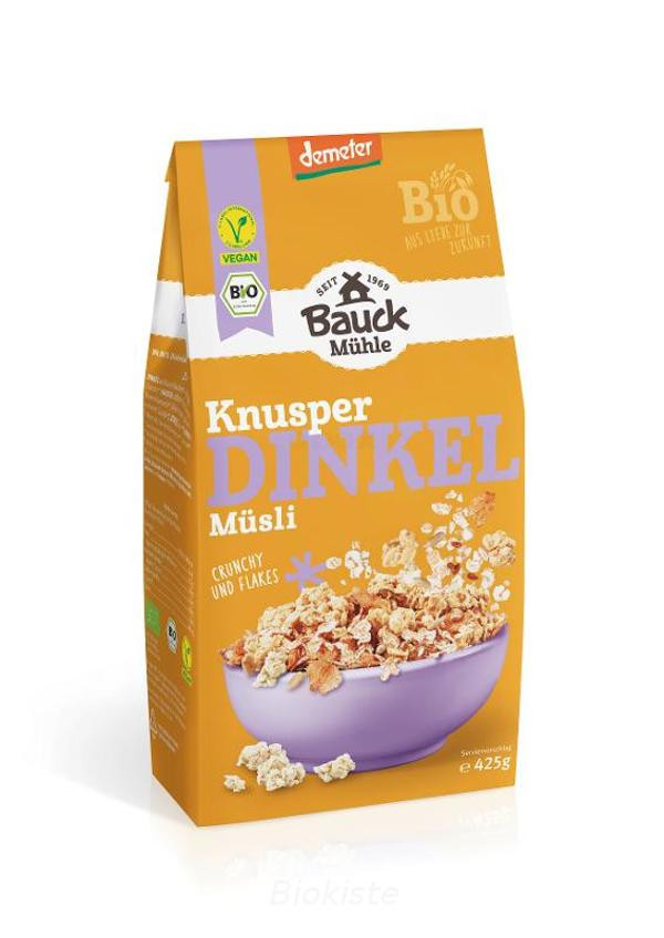 Produktfoto zu Dinkel Müsli Knusperzart