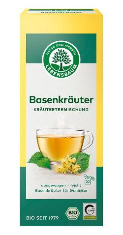 Produktfoto zu Kräutertee Basenkräuter im Teebeutel