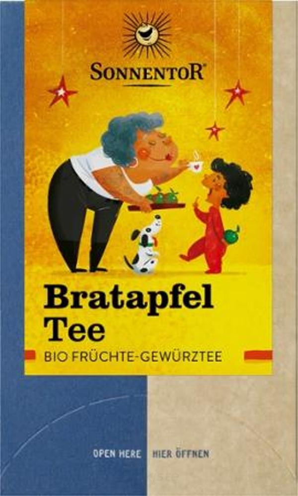 Produktfoto zu Bratapfeltee im Teebeutel