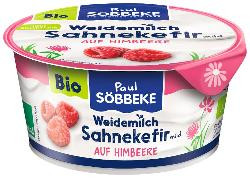 Produktfoto zu Kefir Sahne Himbeere 150g