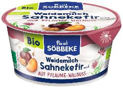 Produktfoto zu Sahnekefir auf Pflaume-Walnuss