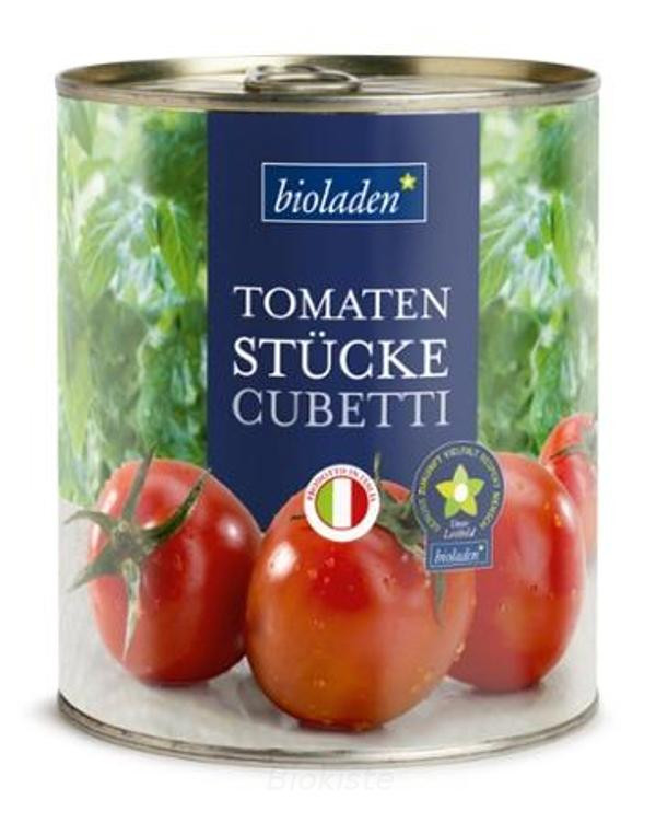 Produktfoto zu Cubetti Tomatenstücke