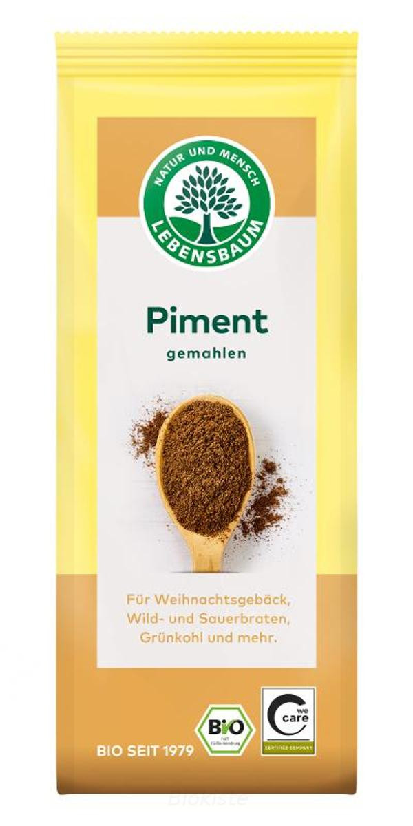 Produktfoto zu Piment gemahlen