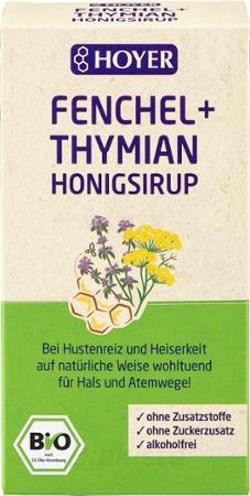 Produktfoto zu Fenchel & Thymian Honigsirup