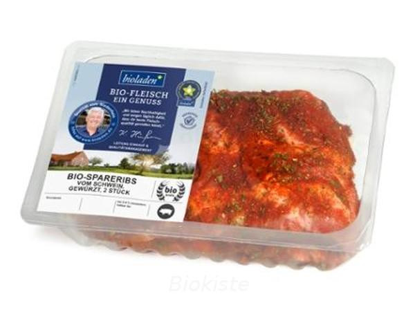 Produktfoto zu Spare Ribs vom Schwein gewürzt