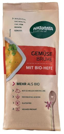 Produktfoto zu Gemüsebrühe Naturarta Bio Hefe Nachfüllp. 500 g