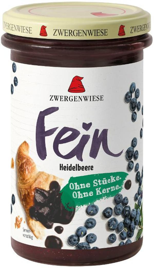 Produktfoto zu Fruchtaufstrich Heidelbeere Fein