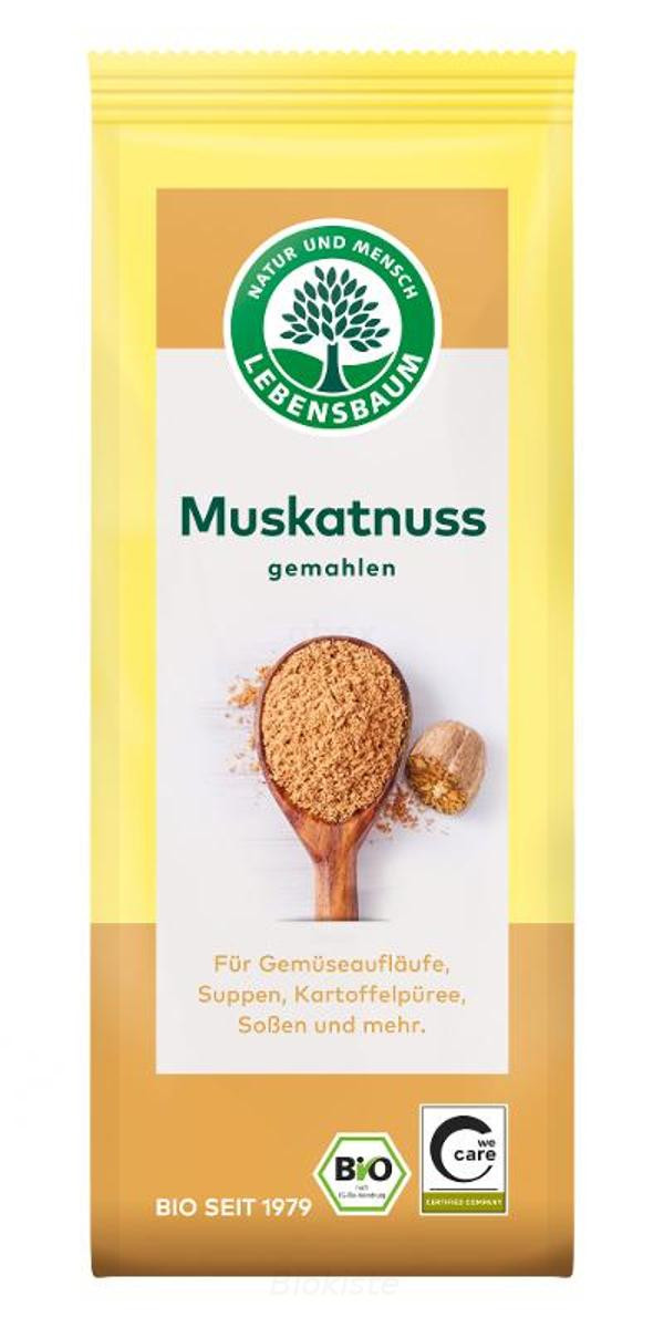 Produktfoto zu Muskatnuß gemahlen