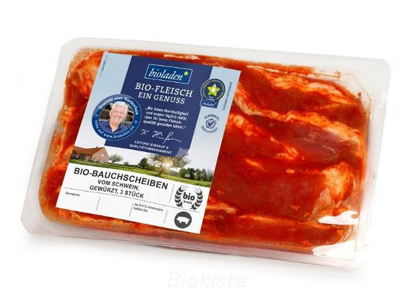 Produktfoto zu Bauchscheiben vom Schwein gewürzt