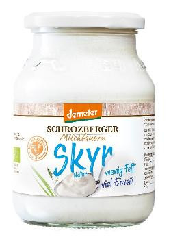 Produktfoto zu Skyr Natur im Glas Demeter