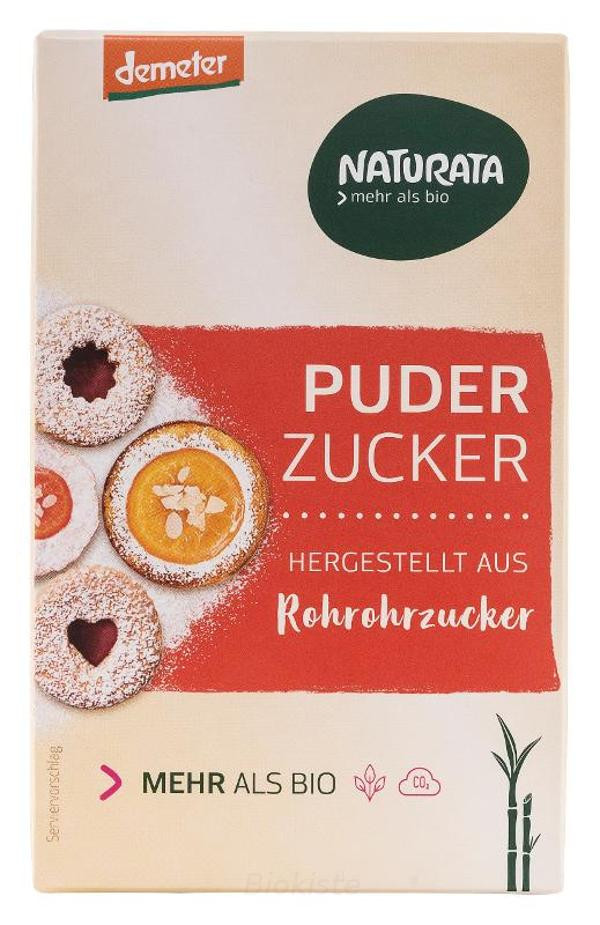 Produktfoto zu Puderzucker aus Rohrohrzucker 125g