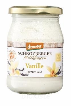 Produktfoto zu Joghurt Vanille 250g Glas