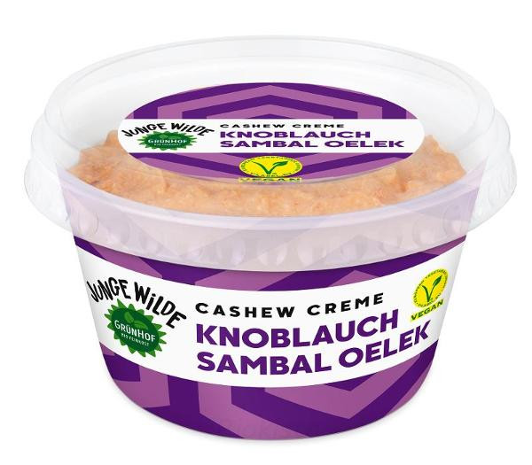 Produktfoto zu Cashew Creme Knoblauch Sambal Oelek