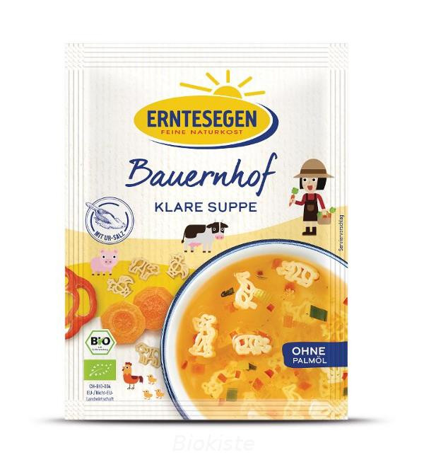 Produktfoto zu Bauernhof Klare Suppe