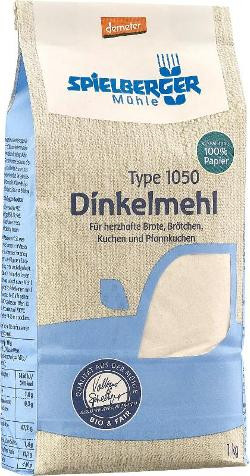 Produktfoto zu Dinkelmehl 1050 demeter