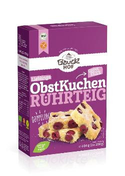 Produktfoto zu Obstkuchen Rührteig Backmischung