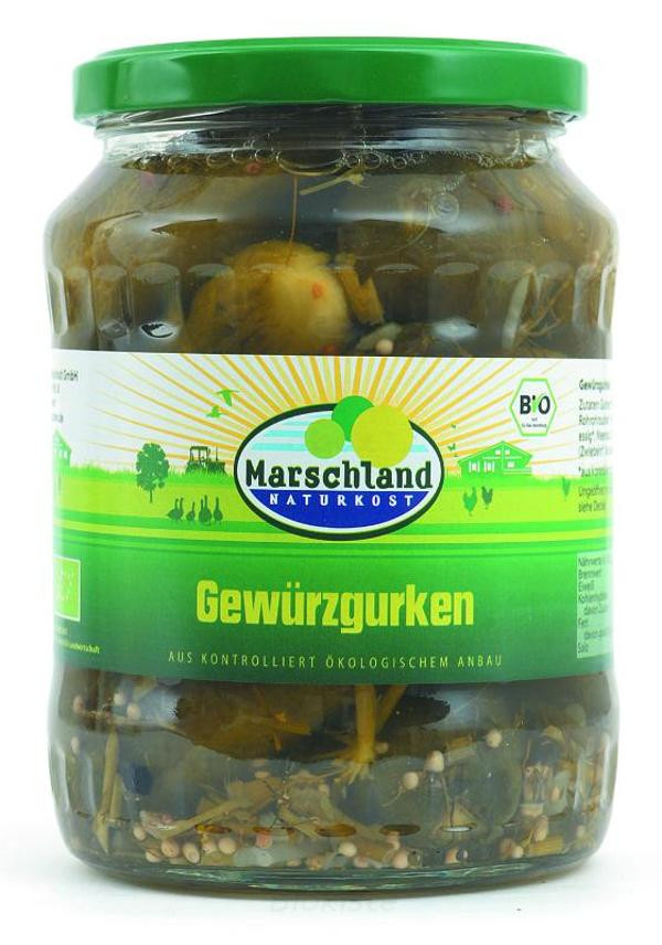 Produktfoto zu Gewürzgurken