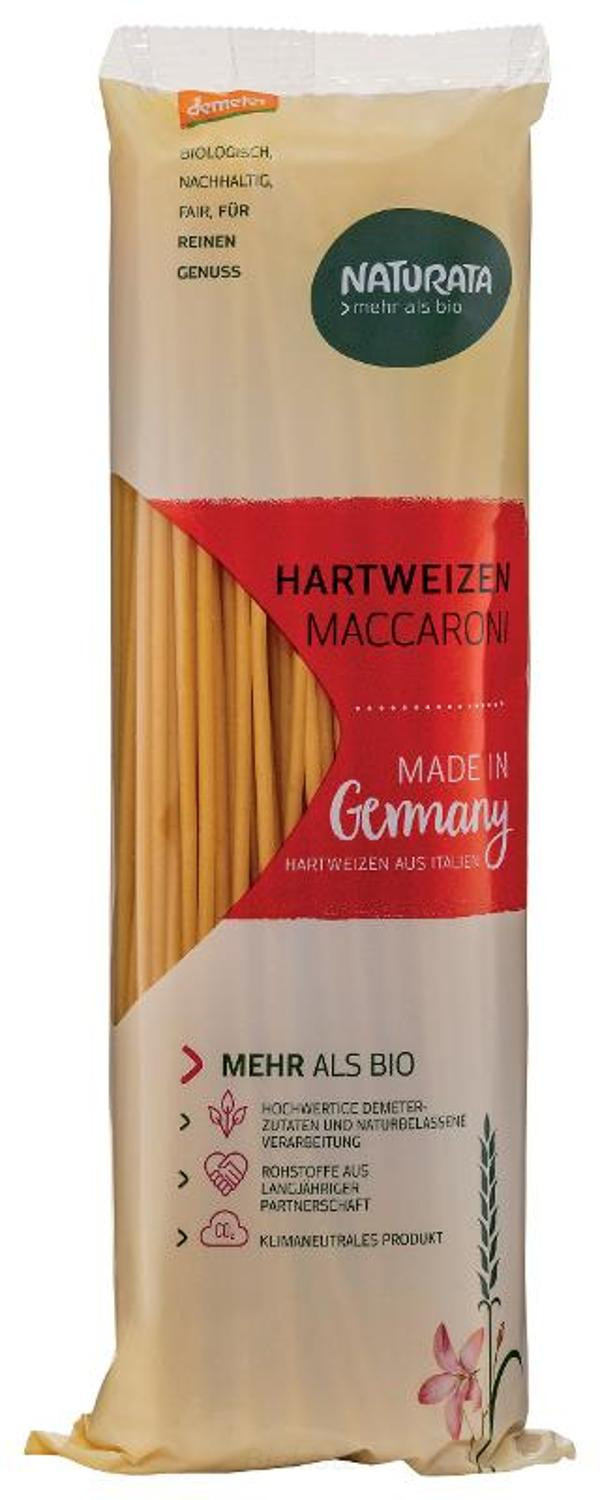 Produktfoto zu Maccaroni lang,hell,Hartweizen