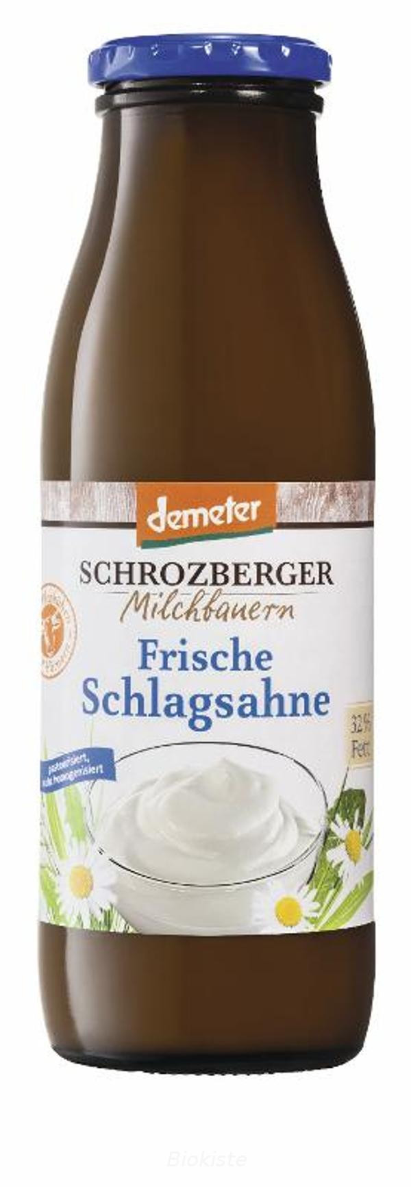 Produktfoto zu Frische Schlagsahne