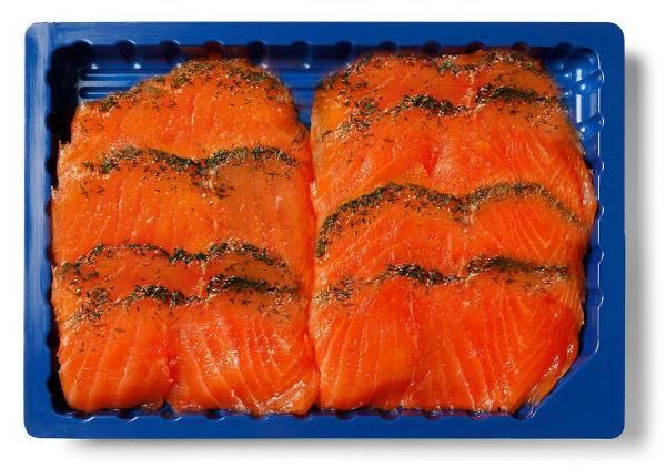 Produktfoto zu Graved Lachs in Scheiben