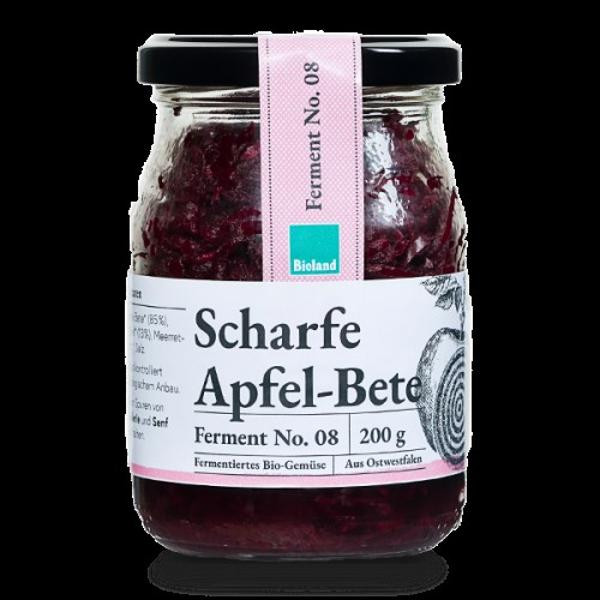 Produktfoto zu Scharfe Apfel-Bete regional