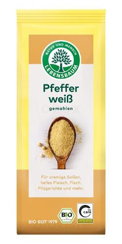 Produktfoto zu Pfeffer weiß gemahlen