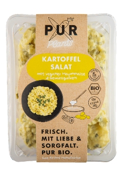 Produktfoto zu Kartoffel-Salat mit Gurke