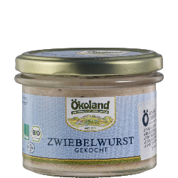 Produktfoto zu Zwiebelmettwurst gekocht im Glas 160g