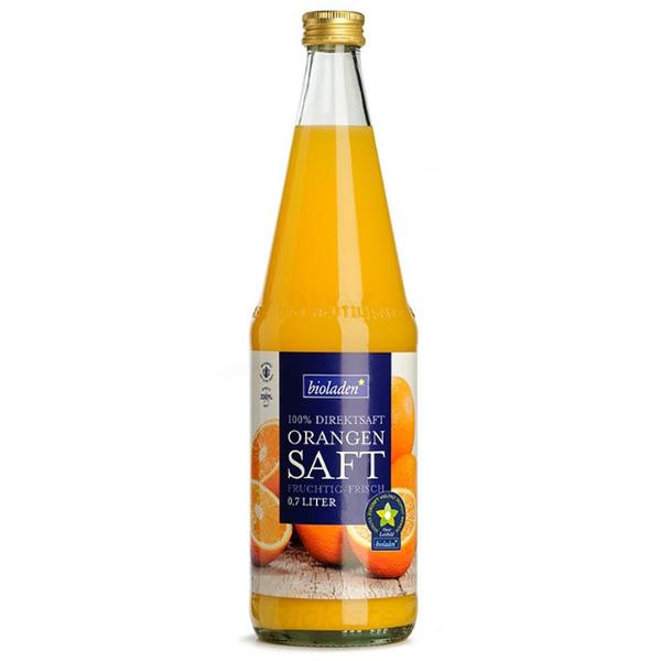 Produktfoto zu Orangensaft Bioladen