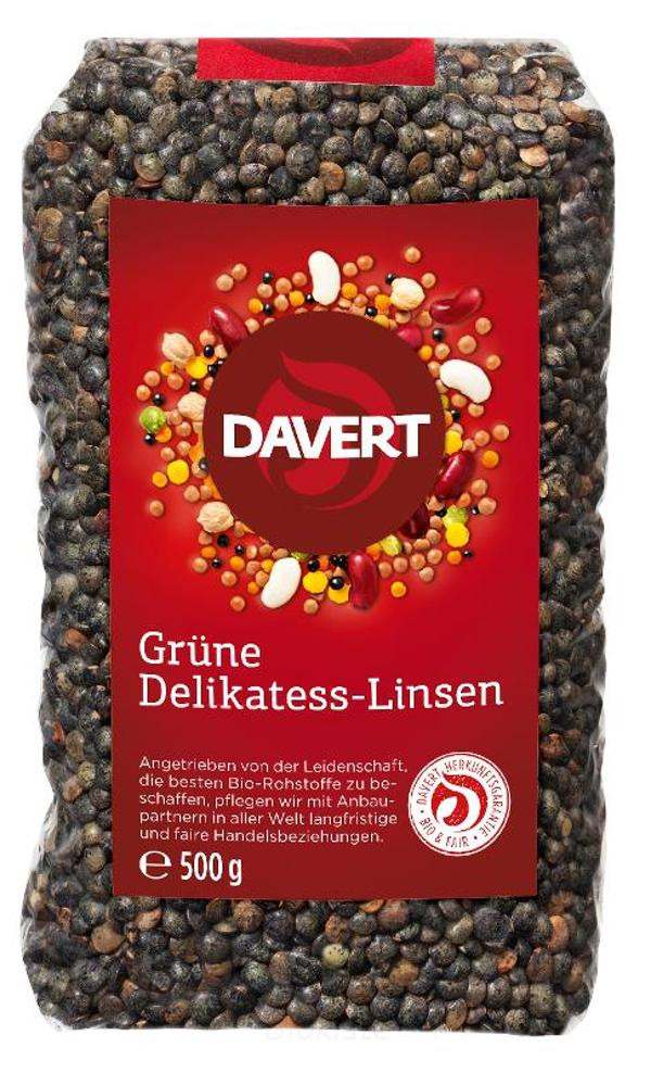 Produktfoto zu Grüne Delikatess-Linsen