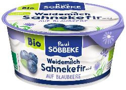 Produktfoto zu Kefir Sahne Blaubeere 150g