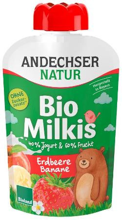 Produktfoto zu Milkis Erdbeere-Banane