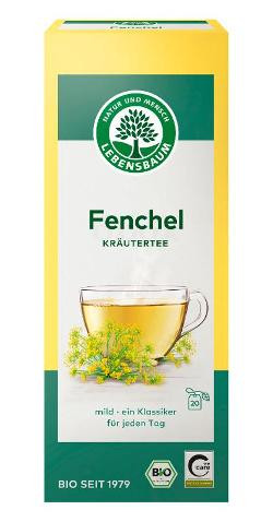 Produktfoto zu Kräutertee Fenchel im Teebeutel