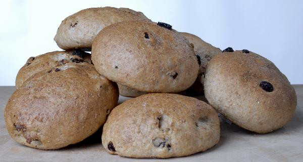 Produktfoto zu Rosinenbrötchen VEGAN