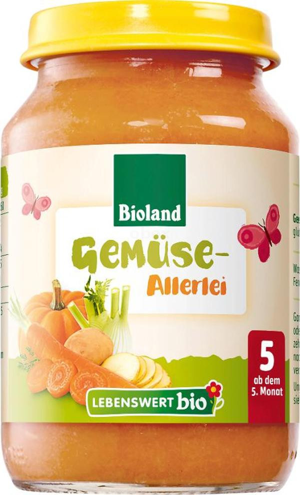 Produktfoto zu Gemüseallerlei 190 g