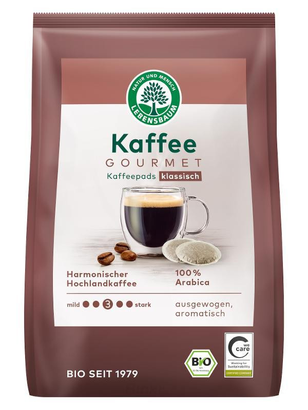 Produktfoto zu Gourmet Kaffee Crema Klassisch Pads