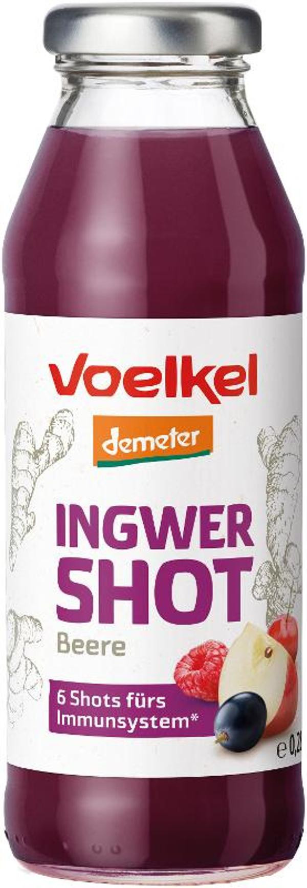 Produktfoto zu Shot Ingwer und Beeren