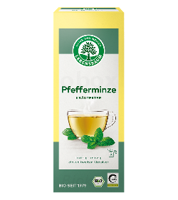 Produktfoto zu Kräutertee Pfefferminze im Teebeutel