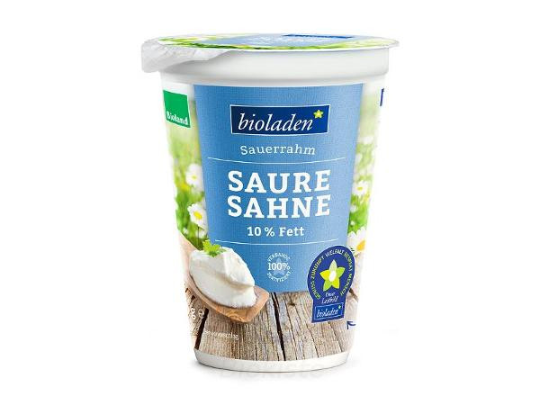 Produktfoto zu Saure Sahne bioladen 10% 200g