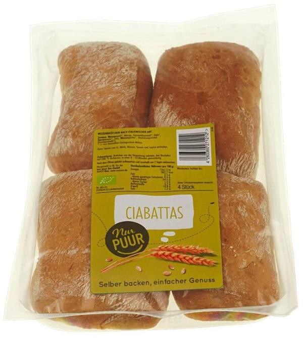 Produktfoto zu Ciabattas nur puur