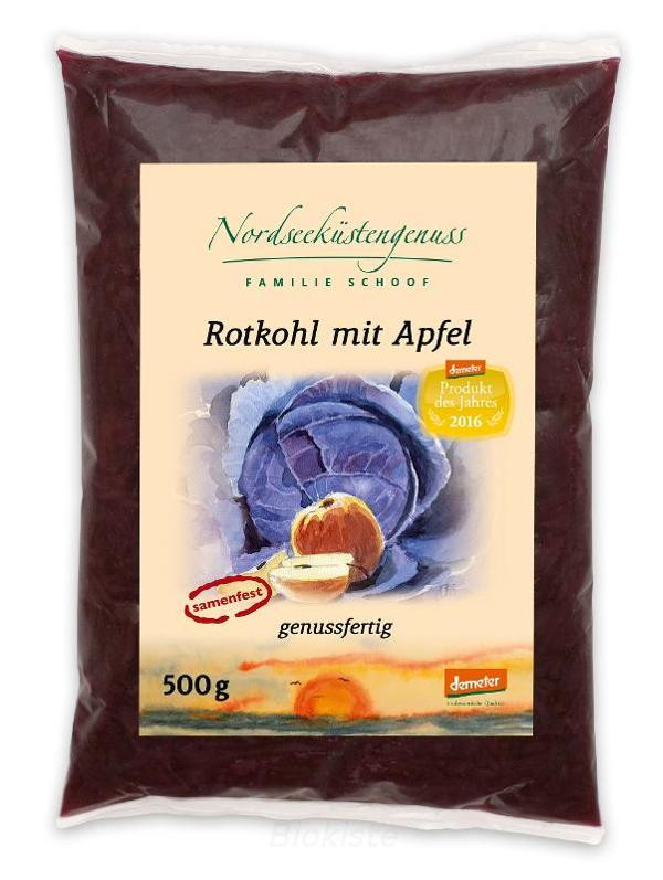 Produktfoto zu Rotkohl m.Apfel im Beutel 500g