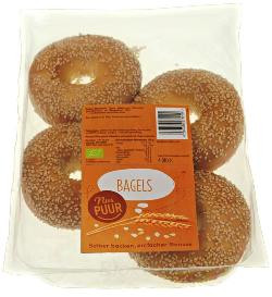 Produktfoto zu Bagels nur puur